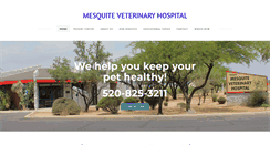 Desktop Screenshot of mesquitevethospital.com